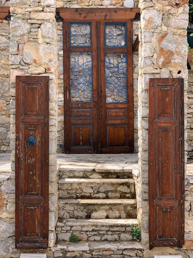 Casa Maryna Apartment Symi Bagian luar foto